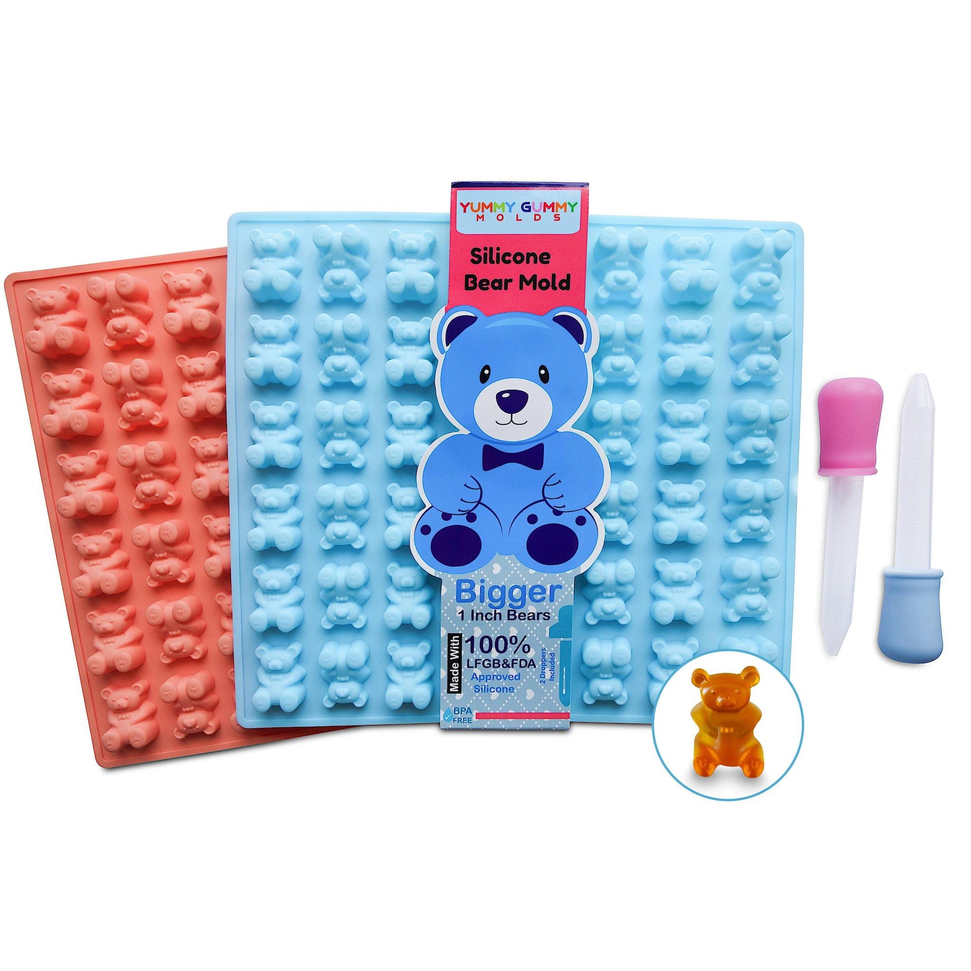 Gummy Bear Silicone Mold (2 Pack)