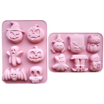 Yummy Gummy Molds Halloween silicone mold 2 pack