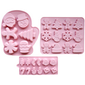 Yummy Gummy Molds Holiday Christmas molds 3 pack