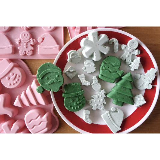 Yummy Gummy Molds Holiday Christmas molds 3 pack